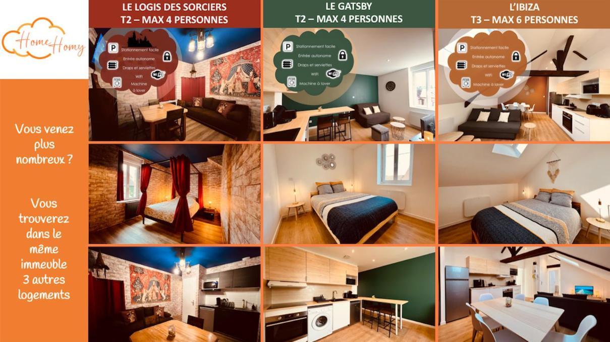 Le Baltique - Home Homy Montlucon Ngoại thất bức ảnh